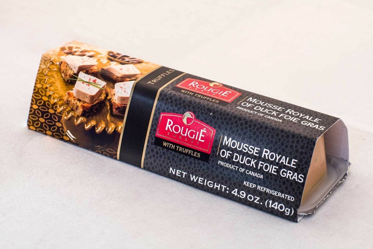 Duck Foie Gras Mousse Royale pack with Truffles 4.9 oz