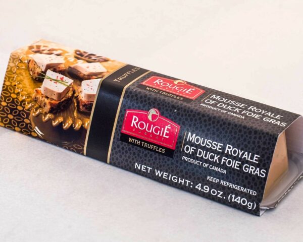 Duck Foie Gras Mousse Royale pack with Truffles 4.9 oz
