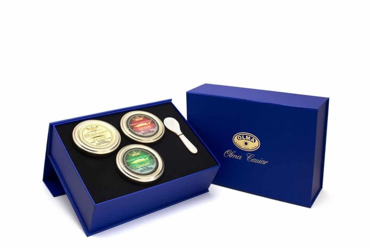 Royal Caviar Triad Gift Box