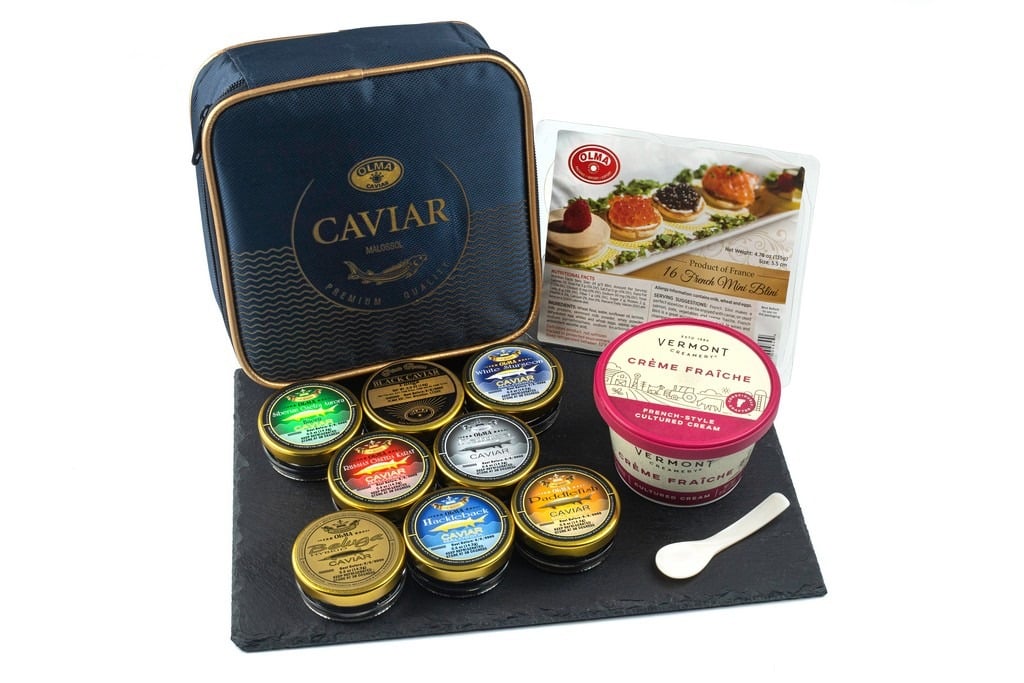 OLMA Caviar Sampler Set