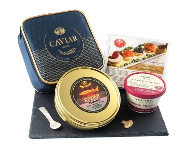 Paddlefish Caviar Gift Set