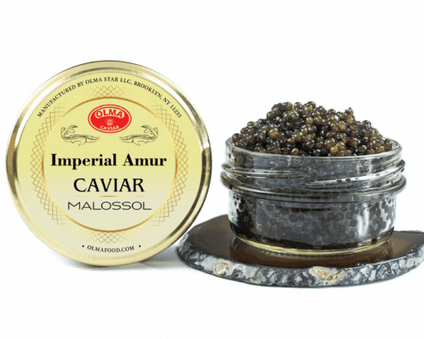 OLMA Imperial Amur Caviar 2 oz - OLMA Caviar